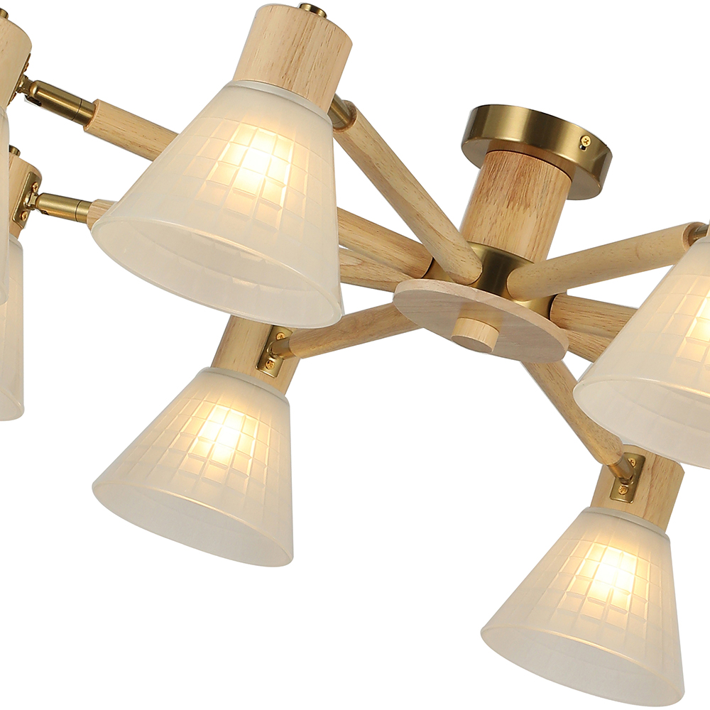 Люстра на штанге Arte Lamp Meleph A4096PL-8BR Люстра на штанге Arte Lamp Meleph A4096PL-8BR