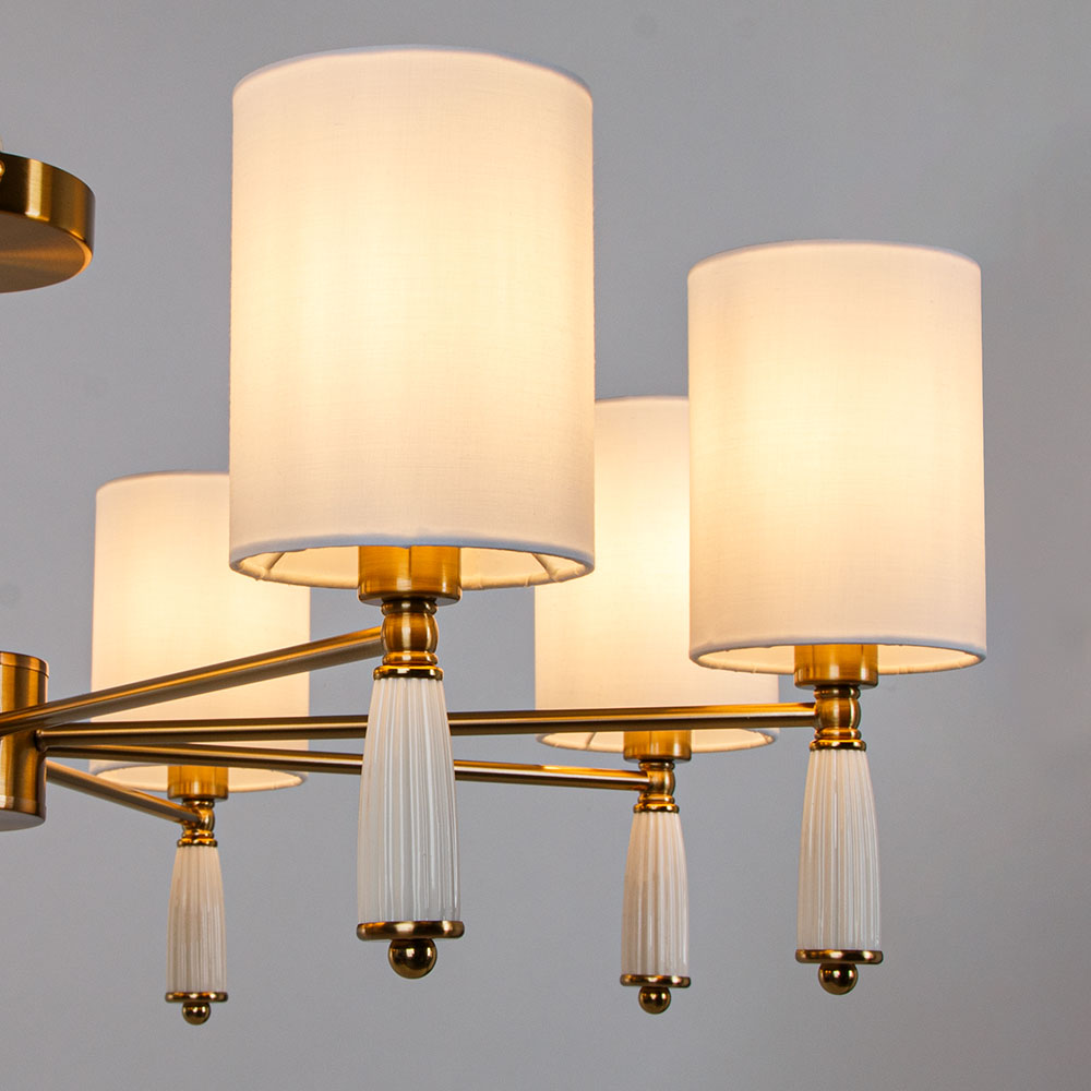 Люстра на штанге Arte Lamp Waverley A4102PL-8PB Люстра на штанге Arte Lamp Waverley A4102PL-8PB