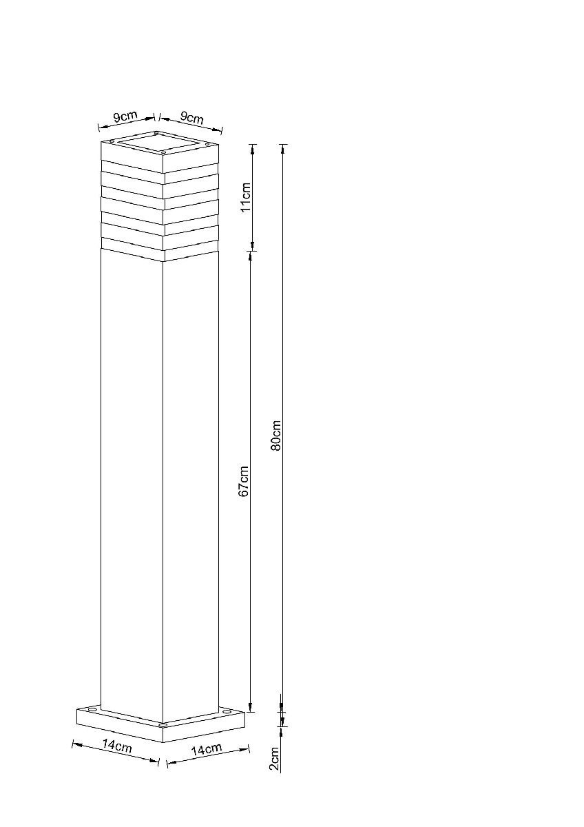 Ландшафтный светильник Arte Lamp Heather A4418PA-1BK Ландшафтный светильник Arte Lamp Heather A4418PA-1BK