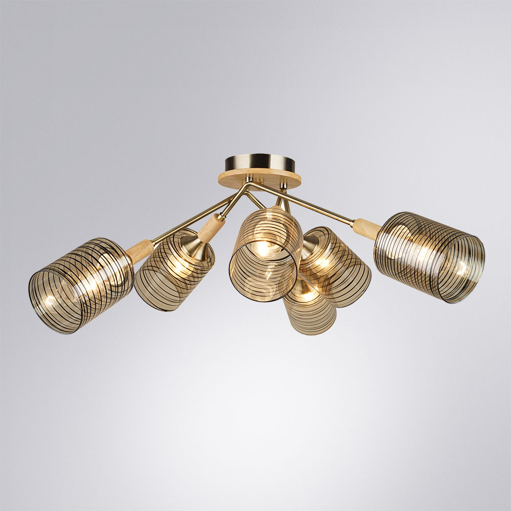 Потолочная люстра Arte Lamp Maria A4536PL-6AB Потолочная люстра Arte Lamp Maria A4536PL-6AB