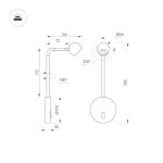 Бра Arlight SP-OTTORI-LONG-WALL-6W Warm3000 048168