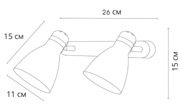 Спот Arte Lamp Fafnir A5047PL-2BK