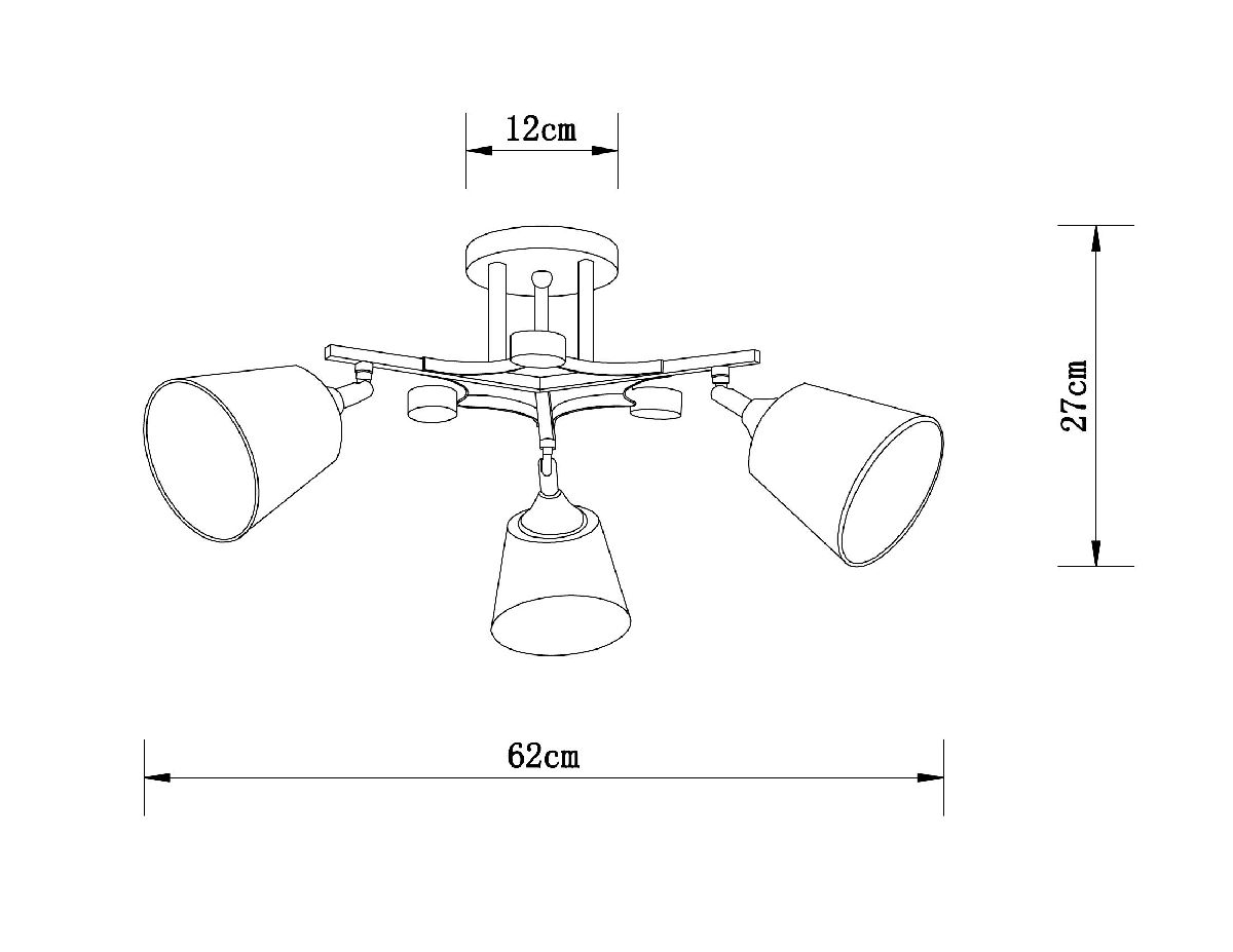 Потолочная люстра Arte Lamp Glassy A5078PL-3BK Потолочная люстра Arte Lamp Glassy A5078PL-3BK