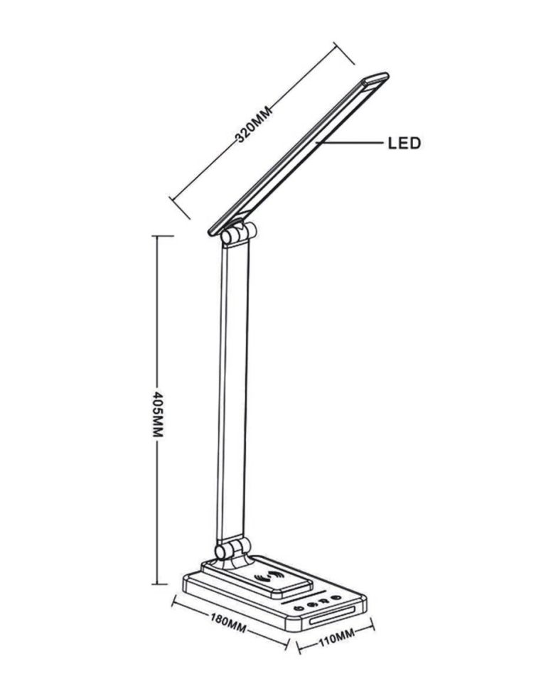 Настольная лампа Arte Lamp William A5122LT-1WH