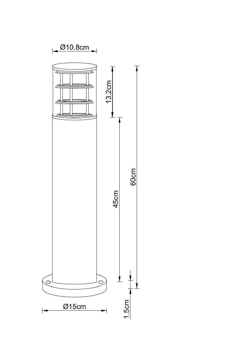 Ландшафтный светильник Arte Lamp Tokyo A5316PA-1BK Ландшафтный светильник Arte Lamp Tokyo A5316PA-1BK