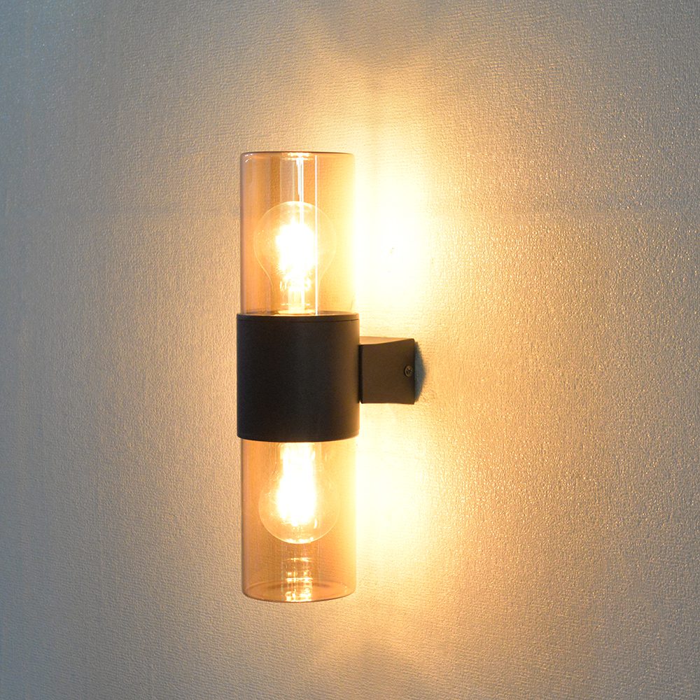 Уличный настенный светильник Arte Lamp Seginus A6515AL-2BK Уличный настенный светильник Arte Lamp Seginus A6515AL-2BK