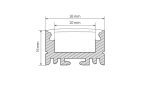 Профиль Arlight ARH-LINE-1726-2000 ANOD 018674
