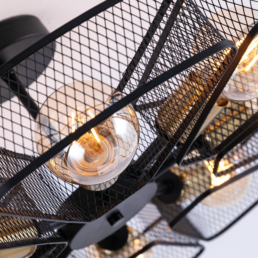 Люстра на штанге Arte Lamp Maasym A7044PL-8BK Люстра на штанге Arte Lamp Maasym A7044PL-8BK