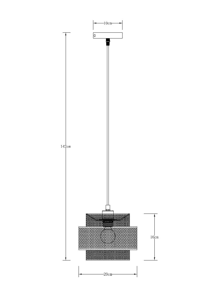 Подвесной светильник Arte Lamp Grid A7069SP-1GO Подвесной светильник Arte Lamp Grid A7069SP-1GO