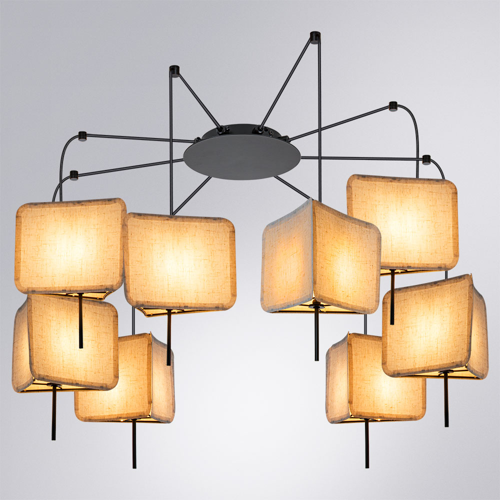 Подвесная люстра Arte Lamp Trixie A7084SP-8BK Подвесная люстра Arte Lamp Trixie A7084SP-8BK