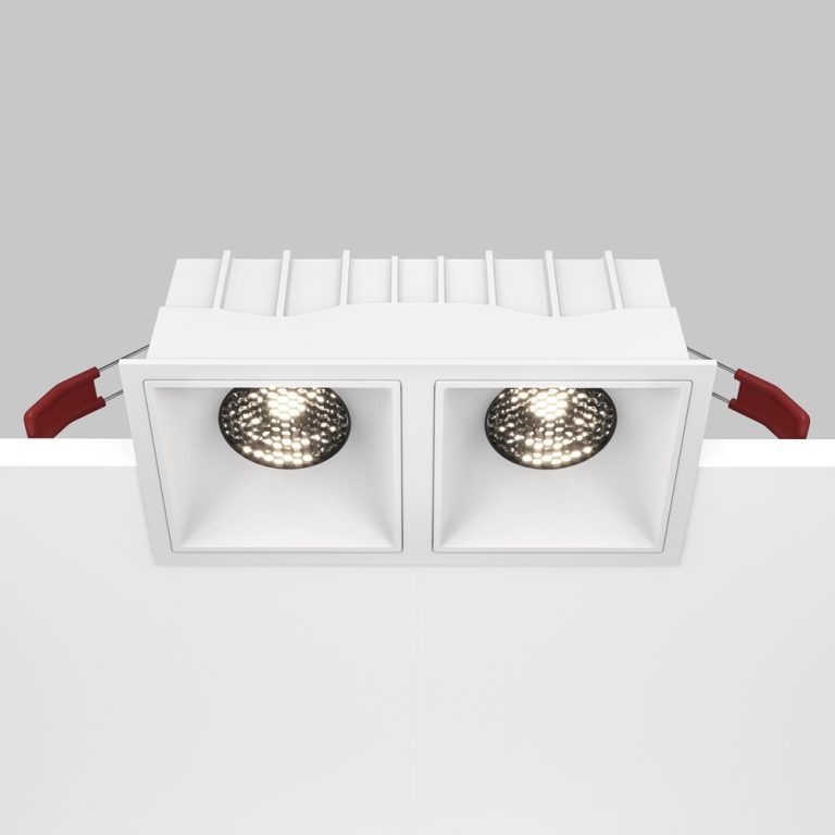 Встраиваемый светильник Maytoni Technical Alfa LED DL043-02-15W4K-SQ-W