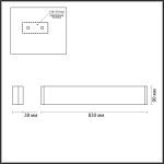 Настенный светильник Odeon Light Framant 4295/30WL