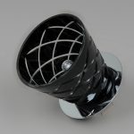 Встраиваемый светильник Elvan TCH-5010-GY-5.3-Bk
