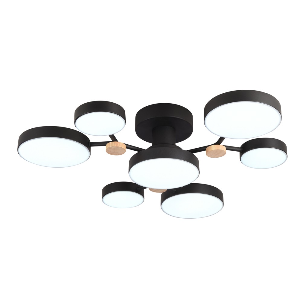 Потолочная люстра LED4U L3201-700 BK Потолочная люстра LED4U L3201-700 BK