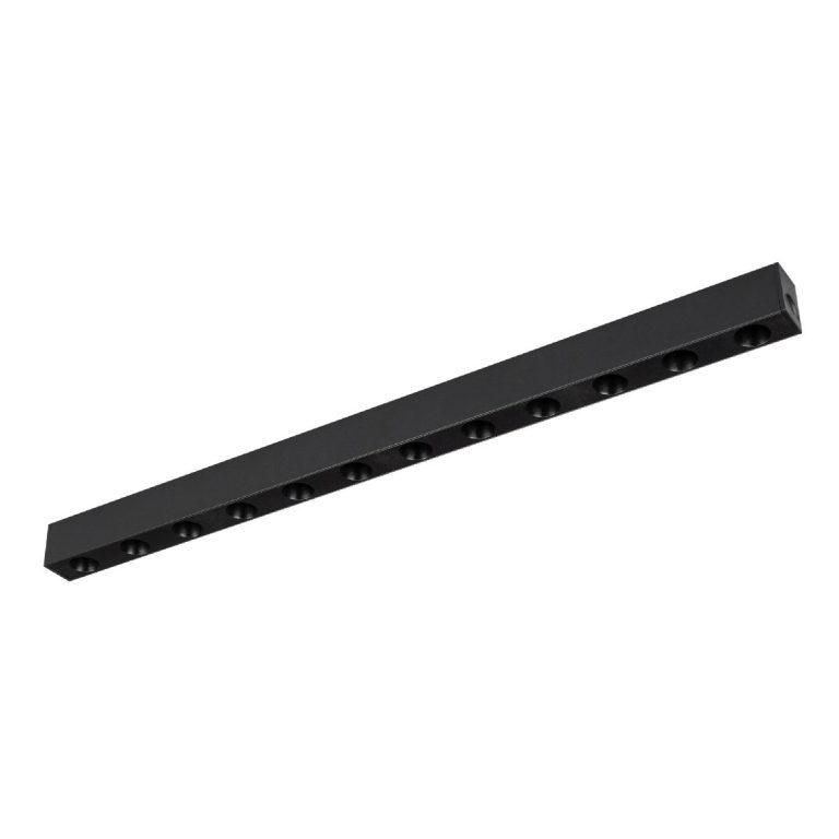 Трековый магнитный светильник Arlight MAG-DOTS-25-L400-12W Warm3000 (BK, 30 deg, 24V, DALI) 046324
