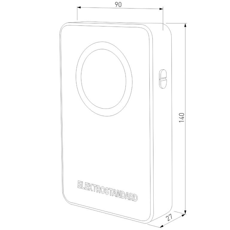 Дверной звонок Elektrostandard DBQ27 4690389175626