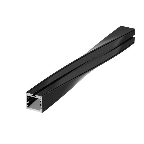 Алюминиевый профиль Arlight SL-ARC-3535-Twist90R-400 Black 032682 Алюминиевый профиль Arlight SL-ARC-3535-Twist90R-400 Black 032682