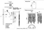 Настенный светильник Crystal Lux ABRIL AP2
