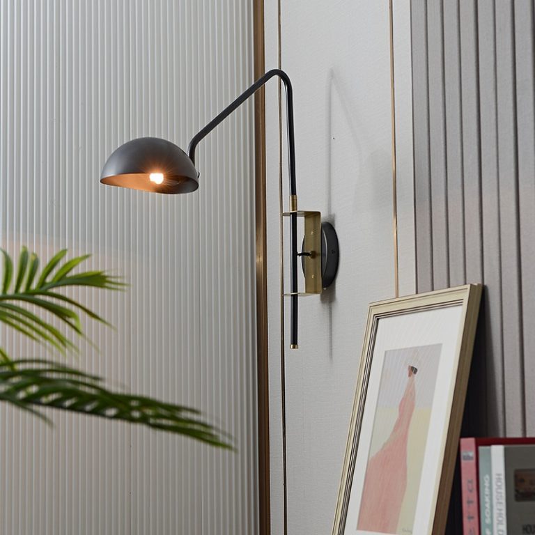 Бра DeLight Collection Wall lamp MT9049-1WB black/bronze