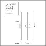 Настенный светильник Odeon Light Fuerte 4324/12WL
