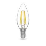 Лампа светодиодная Gauss Basic Filament E14 5,5W 4100K 1031126T