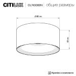 Накладной светильник Citilux Rover CL743060N