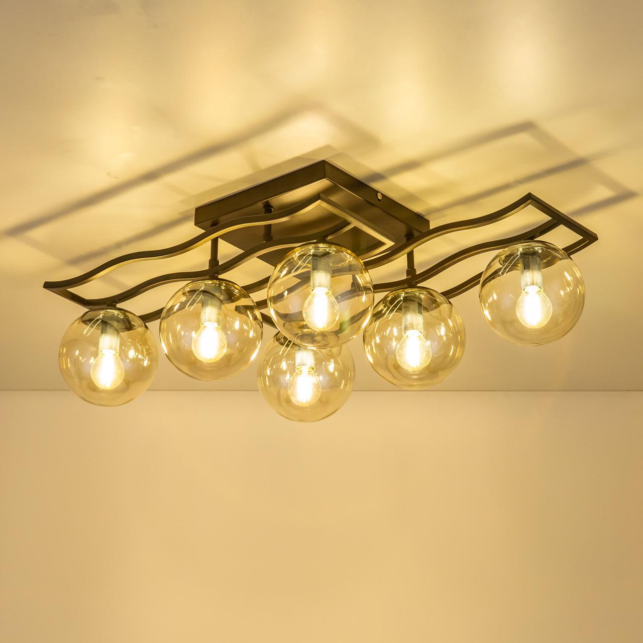 Потолочная люстра Citilux Бриз CL106265 Потолочная люстра Citilux Бриз CL106265