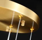 Подвесной светильник Delight Collection Crystal rock MD-020B-5 gold