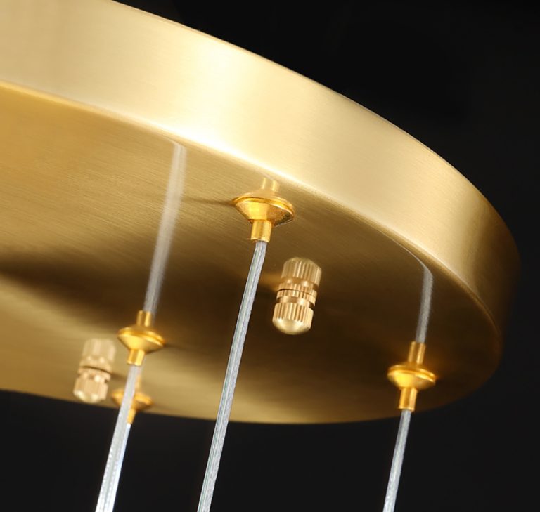 Подвесной светильник Delight Collection Crystal rock MD-020B-5 gold