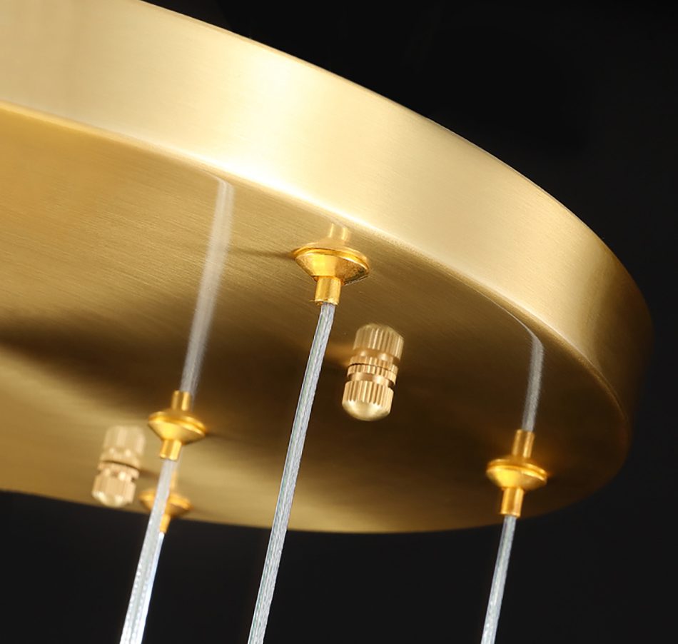 Подвесной светильник Delight Collection Crystal rock MD-020B-5 gold Подвесной светильник Delight Collection Crystal rock MD-020B-5 gold