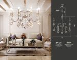 Подвесная люстра Ambrella Light Traditional TR4957