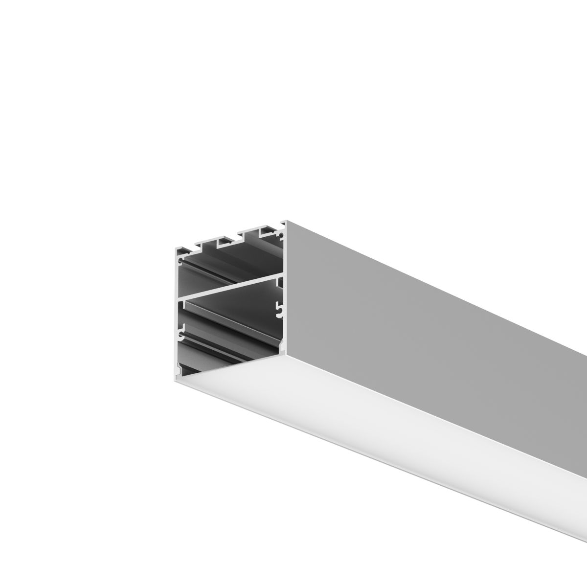 Алюминиевый профиль накладной-подвесной 50x50 Maytoni Led Strip ALM-5050T-S-3M 633007 Алюминиевый профиль накладной-подвесной 50x50 Maytoni Led Strip ALM-5050T-S-3M 633007