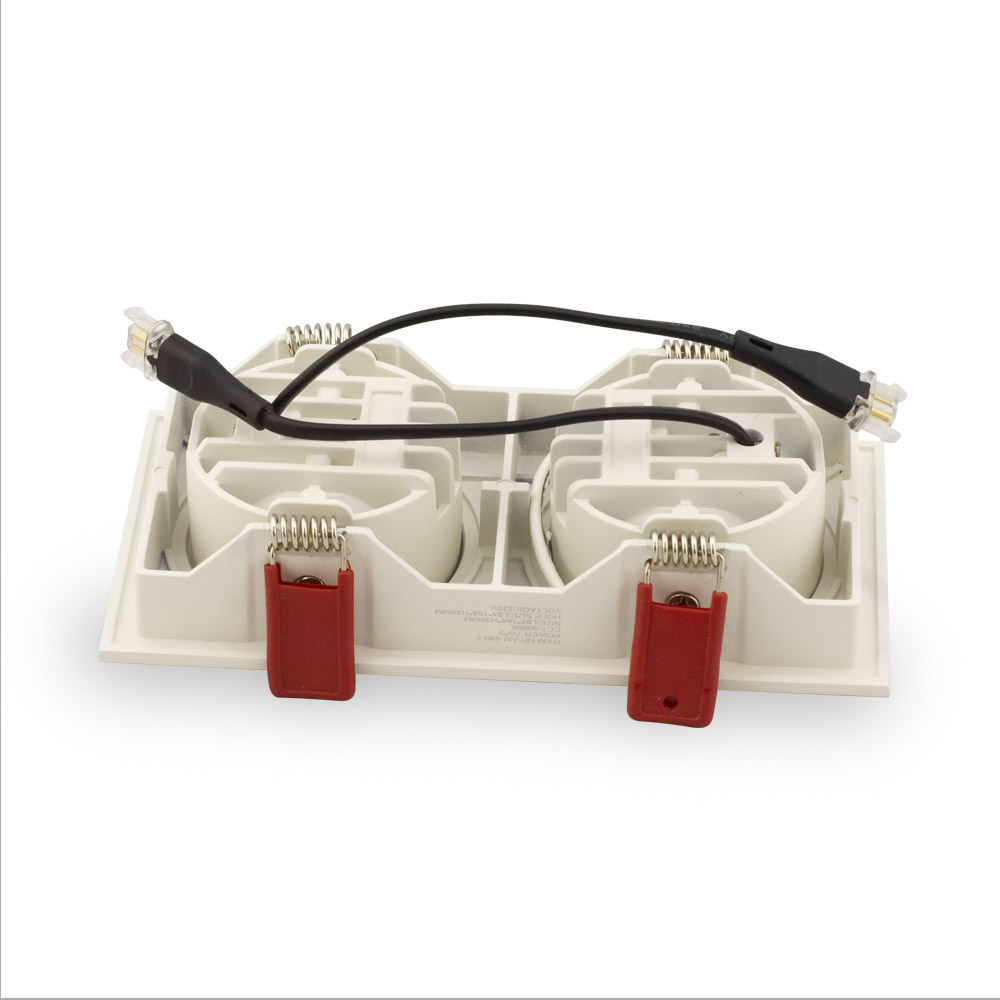 Встраиваемый светильник AM Group AM480-2 WH+WH 15,4W Встраиваемый светильник AM Group AM480-2 WH+WH 15,4W
