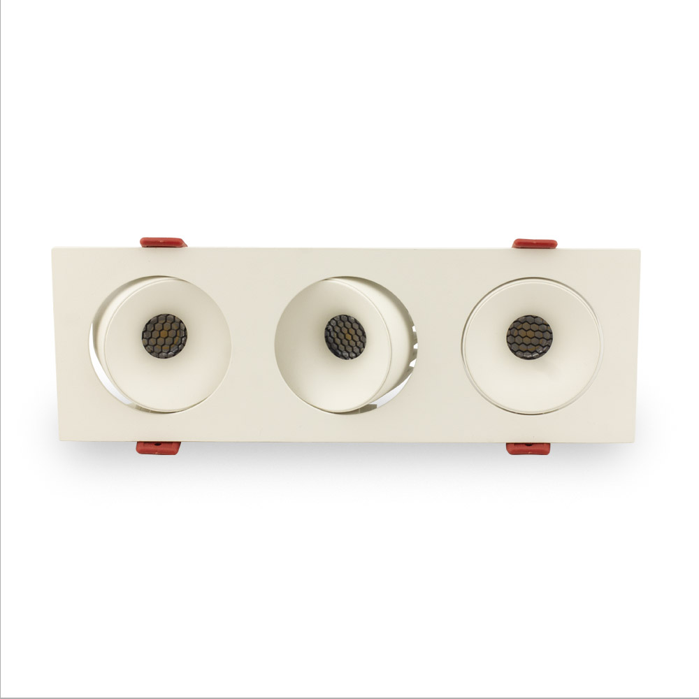Встраиваемый светильник AM Group AM480-3 WH+WH 23,1W Встраиваемый светильник AM Group AM480-3 WH+WH 23,1W