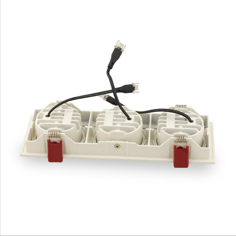 Встраиваемый светильник AM Group AM480-3 BK+WH 23,1W Встраиваемый светильник AM Group AM480-3 BK+WH 23,1W
