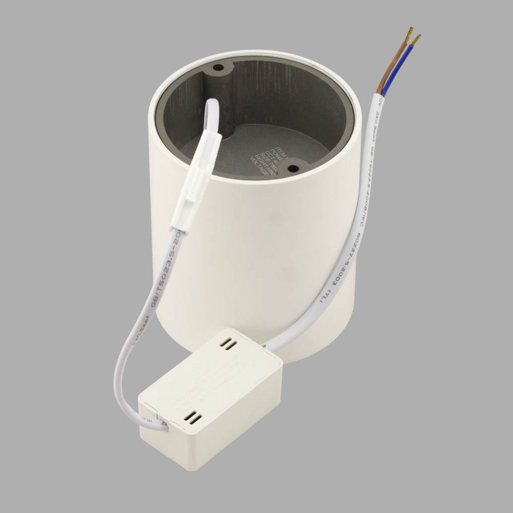 Накладной светильник AM Group AM481 BK+WH 10W Накладной светильник AM Group AM481 BK+WH 10W