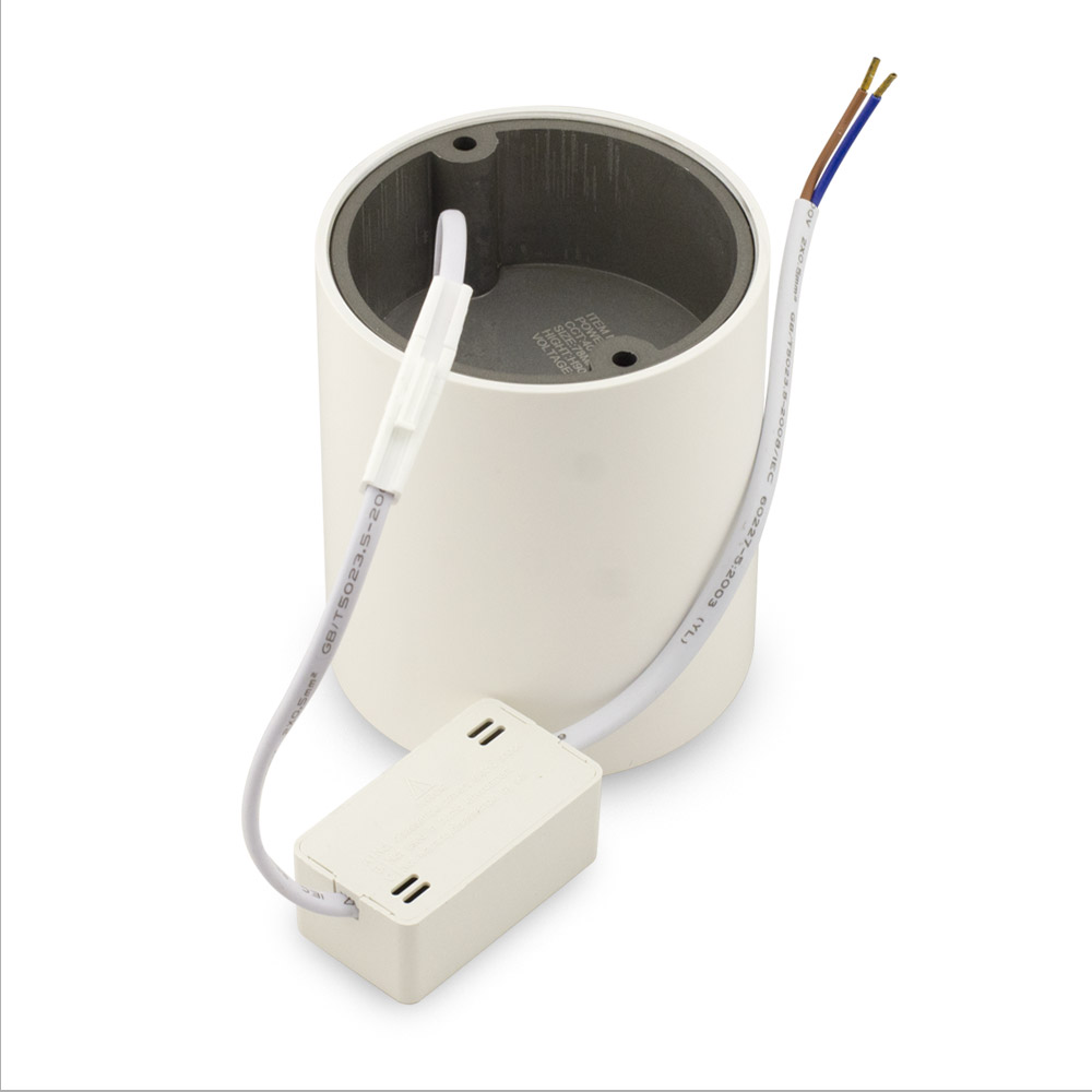 Накладной светильник AM Group AM481 BK+WH 10W Накладной светильник AM Group AM481 BK+WH 10W
