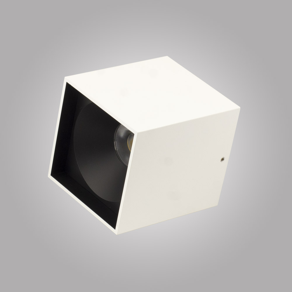 Накладной светильник AM Group AM482 BK+WH 10W Накладной светильник AM Group AM482 BK+WH 10W