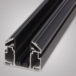 Трековый шинопровод с закладным профилем для натяжного потолка AM Group AM539 3M BK SMART