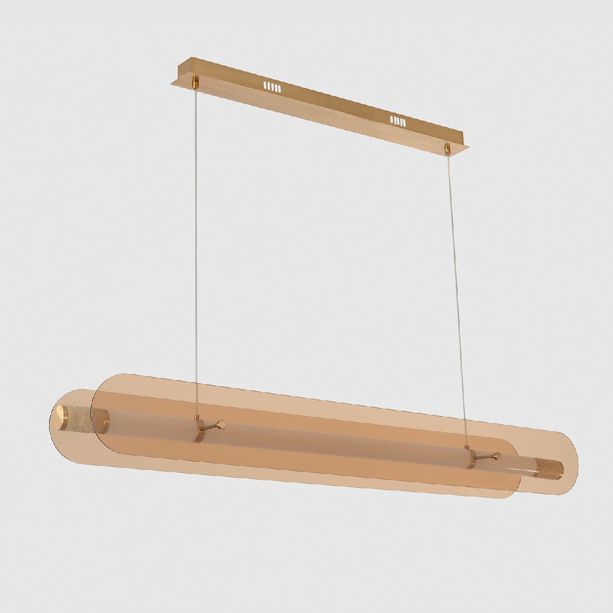 Подвесной светильник Crystal Lux AMARILLO SP70W LED BRASS Подвесной светильник Crystal Lux AMARILLO SP70W LED BRASS