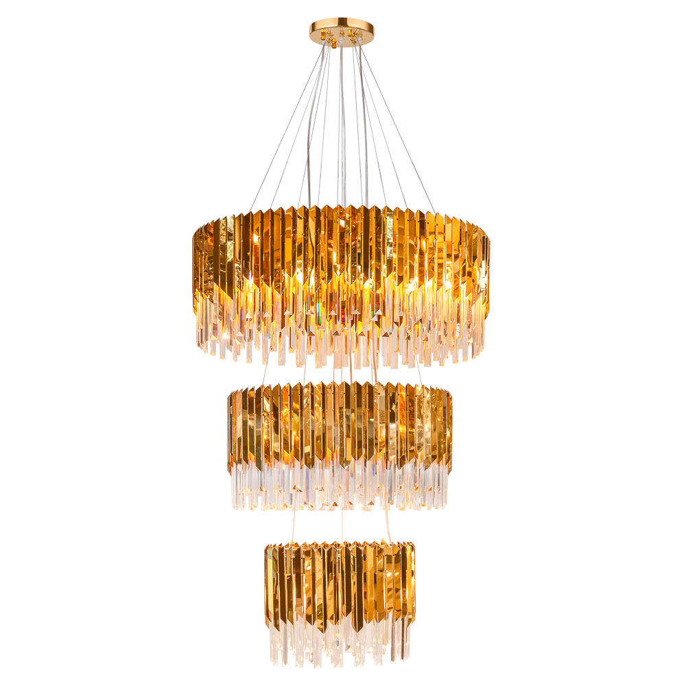 Каскадная люстра AM Group Roberto Cavalli L800-600-400 Каскадная люстра AM Group Roberto Cavalli L800-600-400