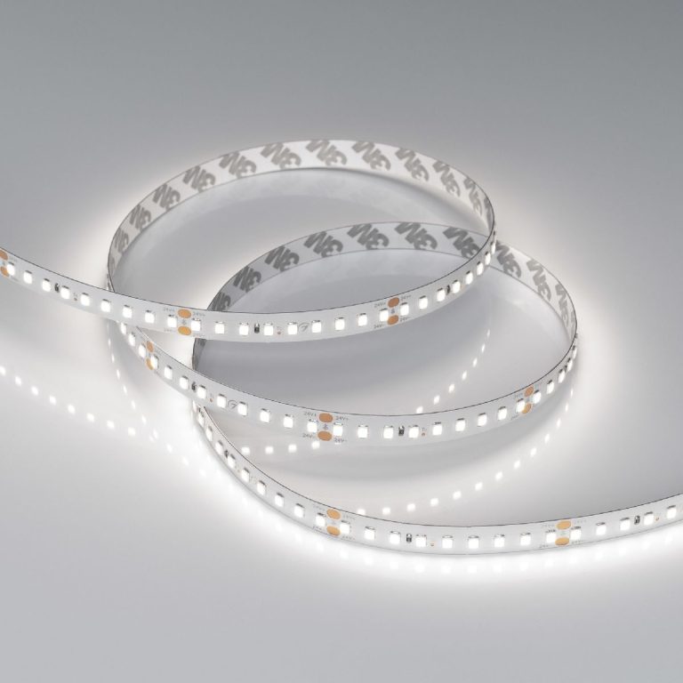 Светодиодная лента Arlight RT-A144-10mm 24V White6000 7.7 W/m, IP20, 2835, 5m 038783