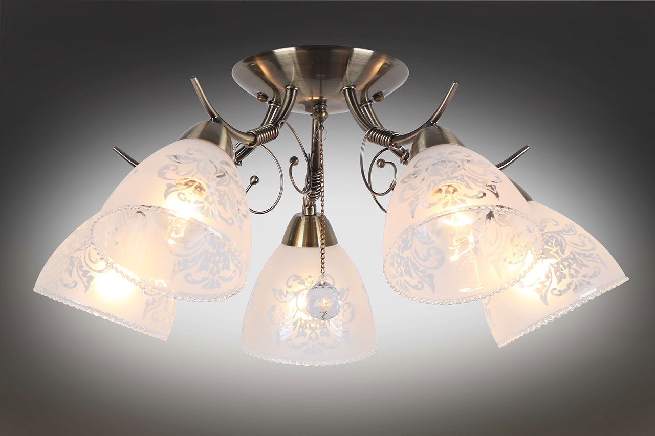 Потолочная люстра Omnilux Casagliana OML-53807-05 Потолочная люстра Omnilux Casagliana OML-53807-05