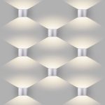 Уличный настенный светодиодный светильник Elektrostandard 1518 Techno LED BLADE алюминий 4690389154317