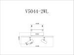 Светодиодный спот Moderli Right V5044-2WL