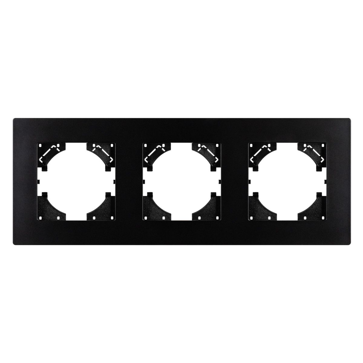 Рамка на 3 поста пластиковая Arlight FRM-PERIO-PL-3-BK 049755 Рамка на 3 поста пластиковая Arlight FRM-PERIO-PL-3-BK 049755