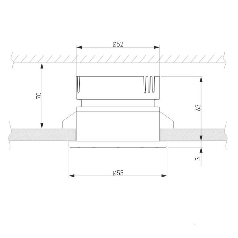 Встраиваемый светильник Elektrostandard Teka 4690389177231
