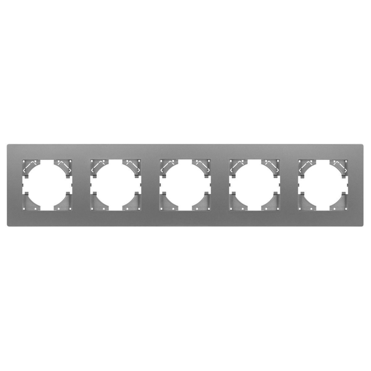 Рамка на 5 постов пластиковая Arlight FRM-PERIO-PL-5-GR 049764 Рамка на 5 постов пластиковая Arlight FRM-PERIO-PL-5-GR 049764