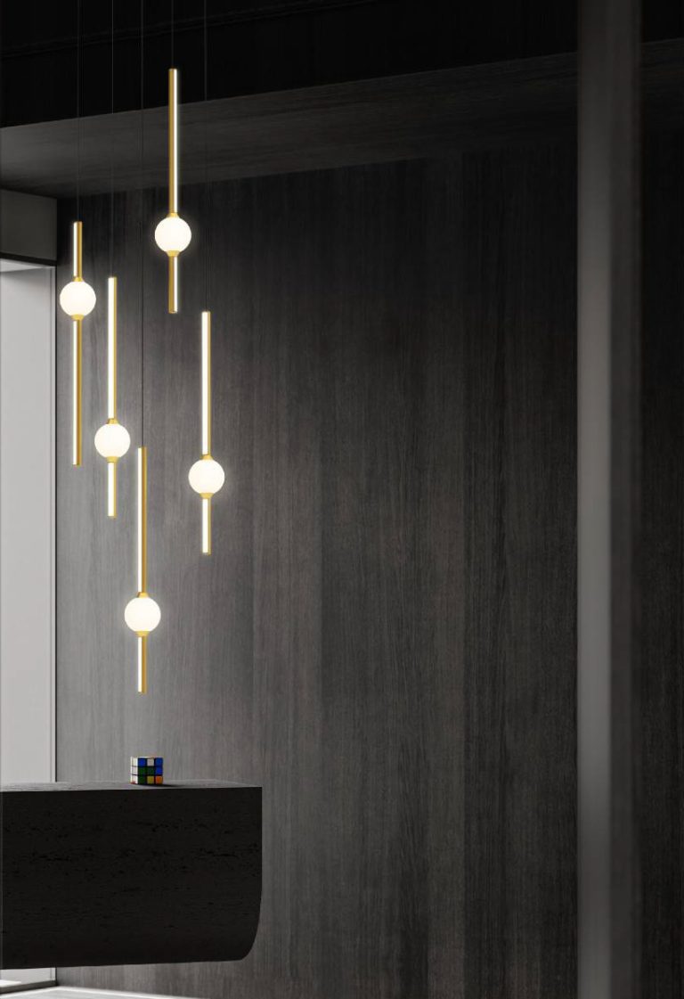 Подвесной светильник Delight Collection MD21001050 MD21001050-1A black/gold