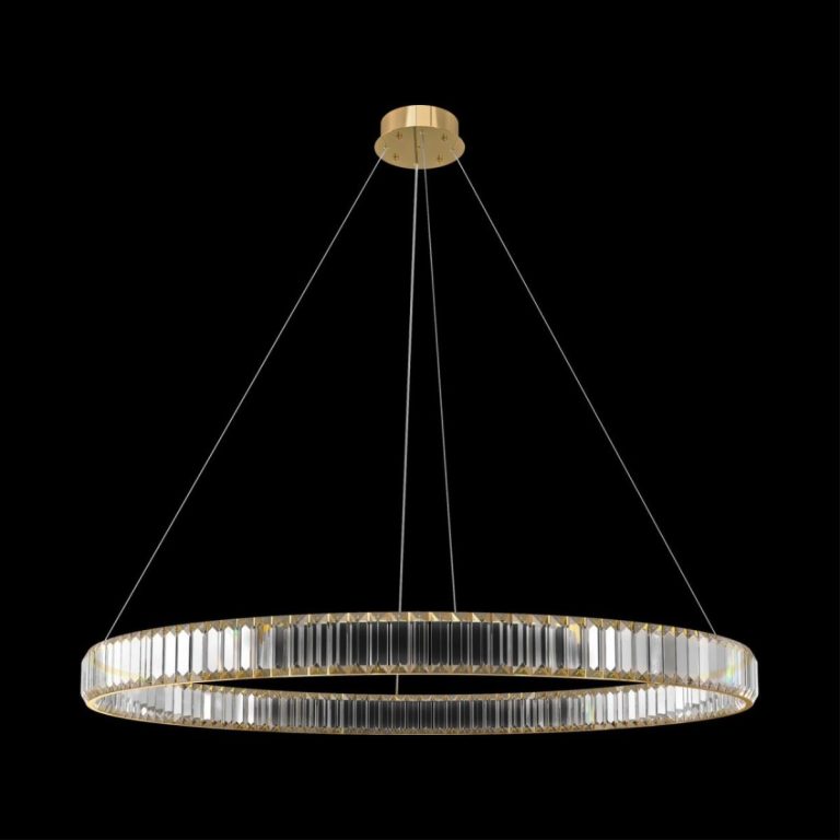 Подвесная люстра Loft IT Crystal ring 10135/1000 Gold